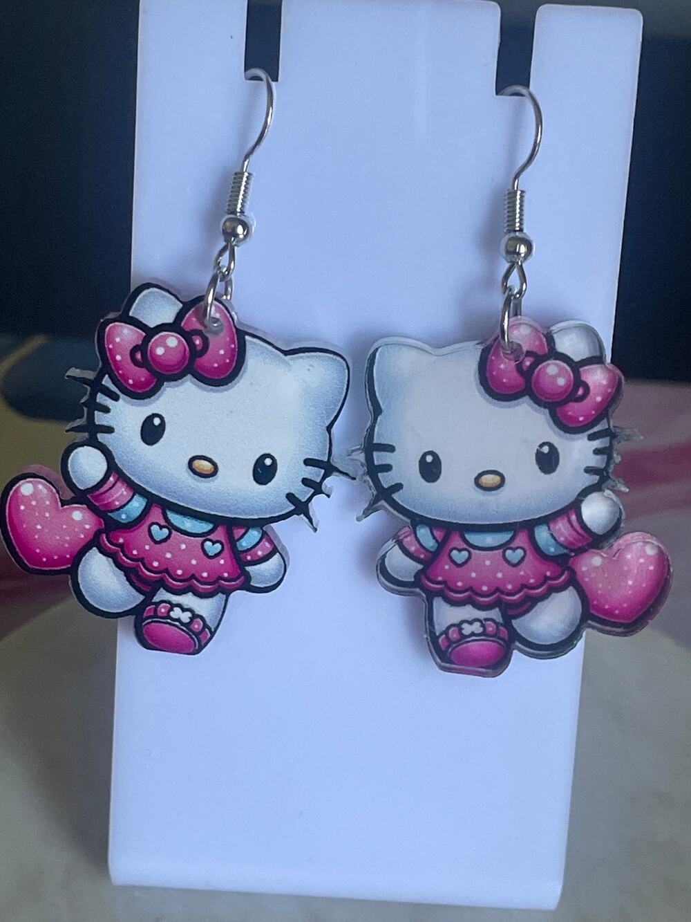 Hello kitty earrings